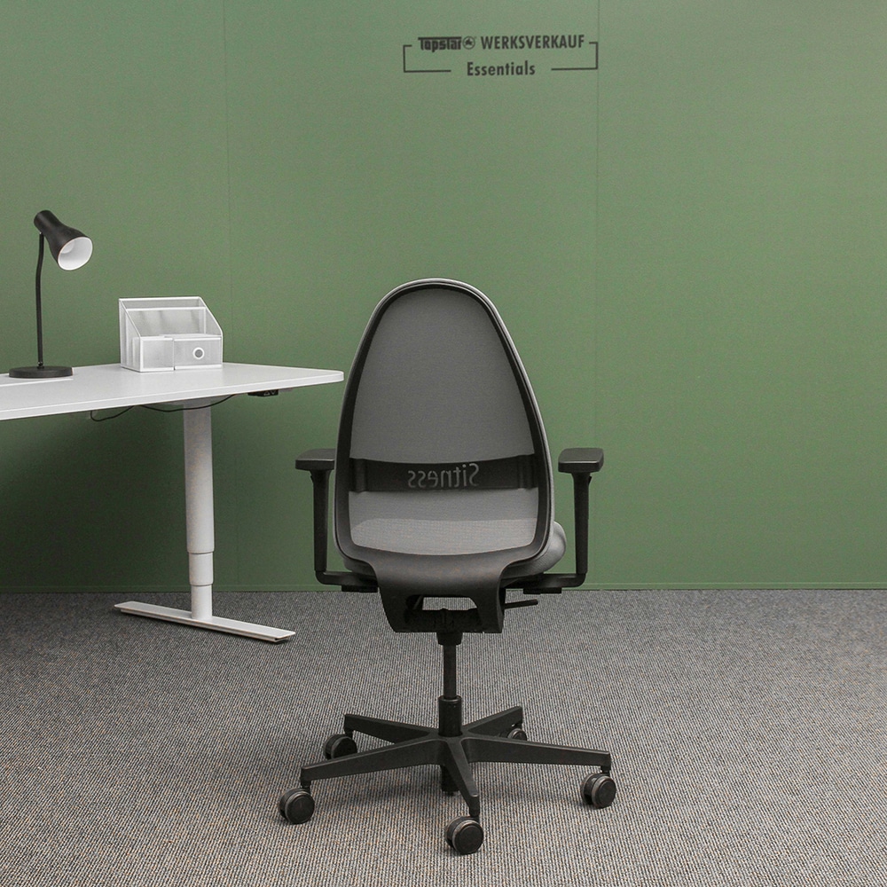 Sitness Art mit Armlehnen grau-grau Sitness Art mit Armlehnen grau-grau