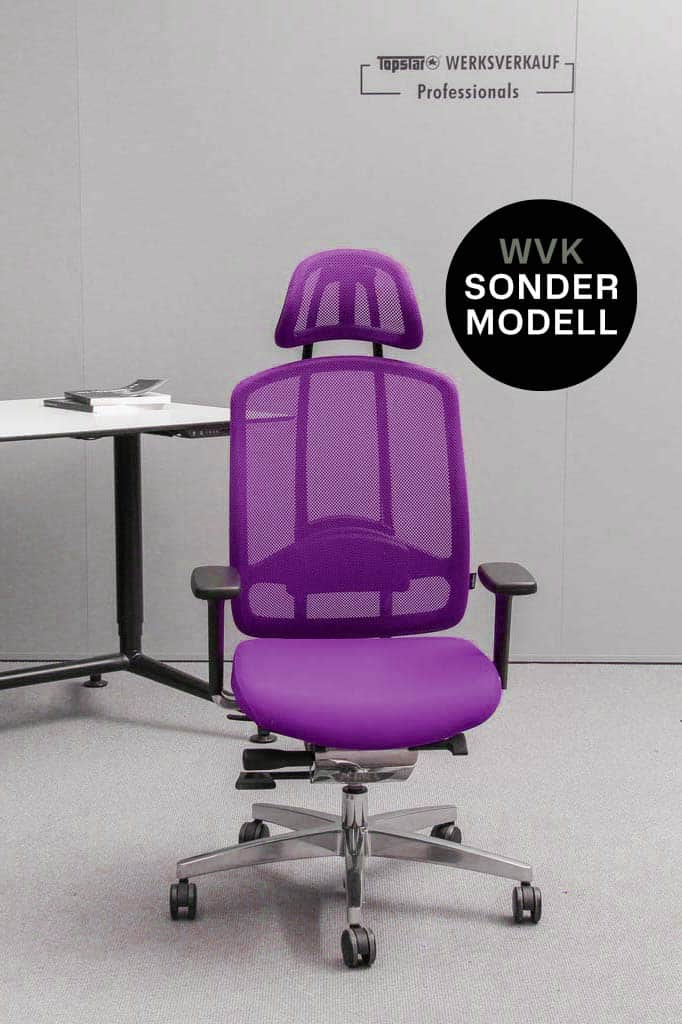 Wagner Alu Medic 10 mit Armlehnen D2 violett