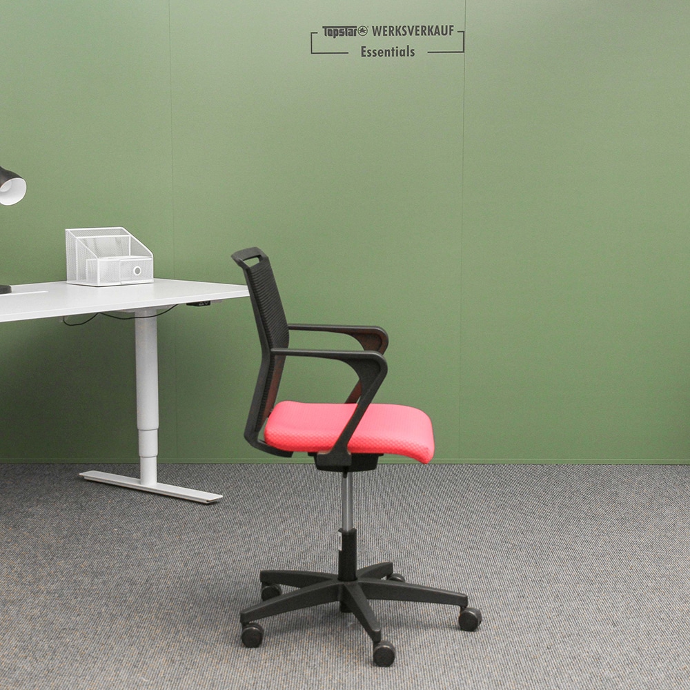 Sitness Smart Point mit Armlehnen R2 schwarz/rosa Sitness Smart Point mit Armlehnen R2 schwarz/rosa