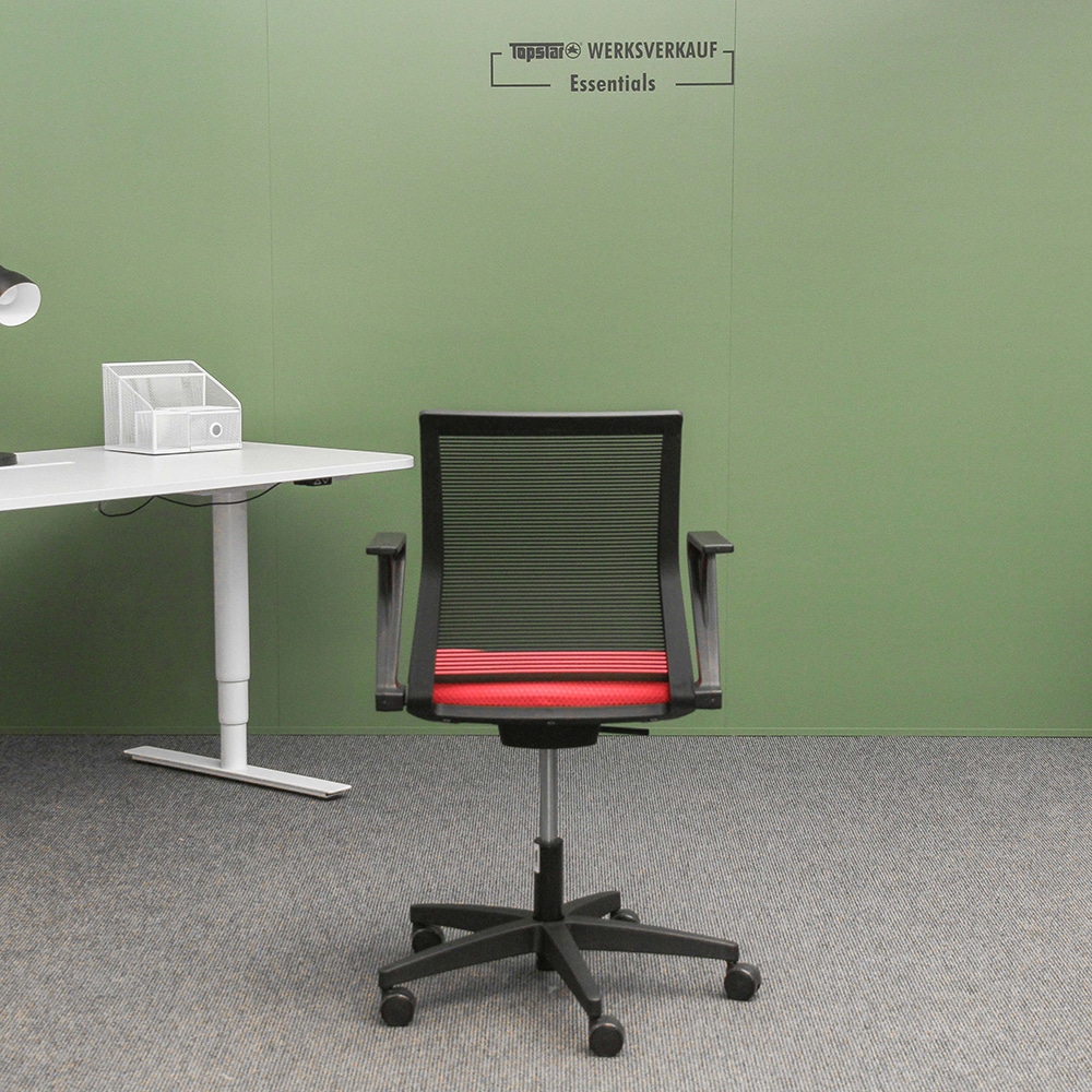 Sitness Smart Point mit Armlehnen R2 schwarz/rosa Sitness Smart Point mit Armlehnen R2 schwarz/rosa