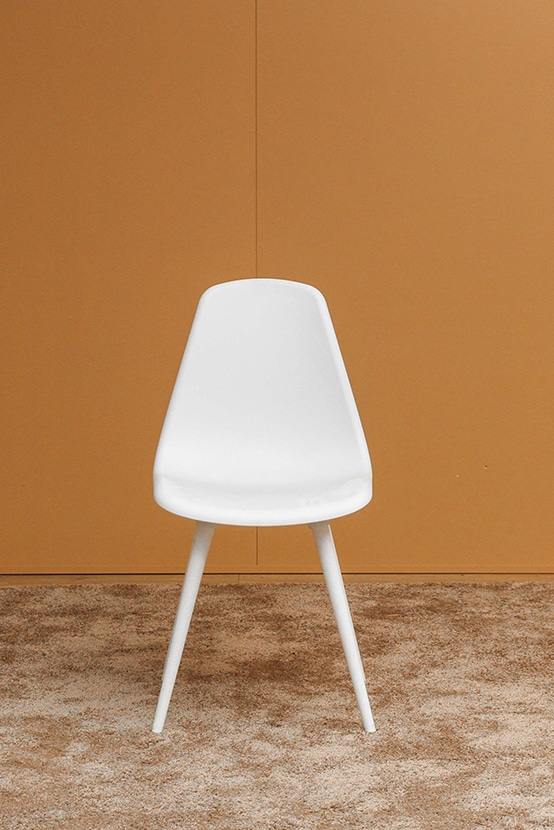 Sitness Urban Stockholm 6.0 Beine weiß/Schale weiß SLF60WW