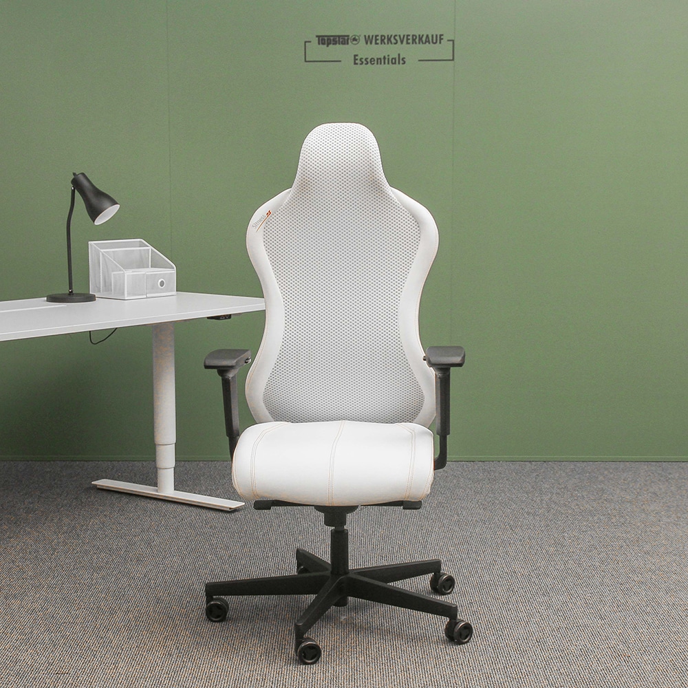 Sitness RS Sport Plus mit Armlehnen TW3 schwarz/weiß Naht pink Sitness RS Sport Plus mit Armlehnen TW3 schwarz/weiß Naht pink