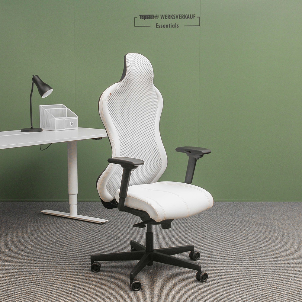 Sitness RS Sport Plus mit Armlehnen TW3 schwarz/weiß Naht pink Sitness RS Sport Plus mit Armlehnen TW3 schwarz/weiß Naht pink