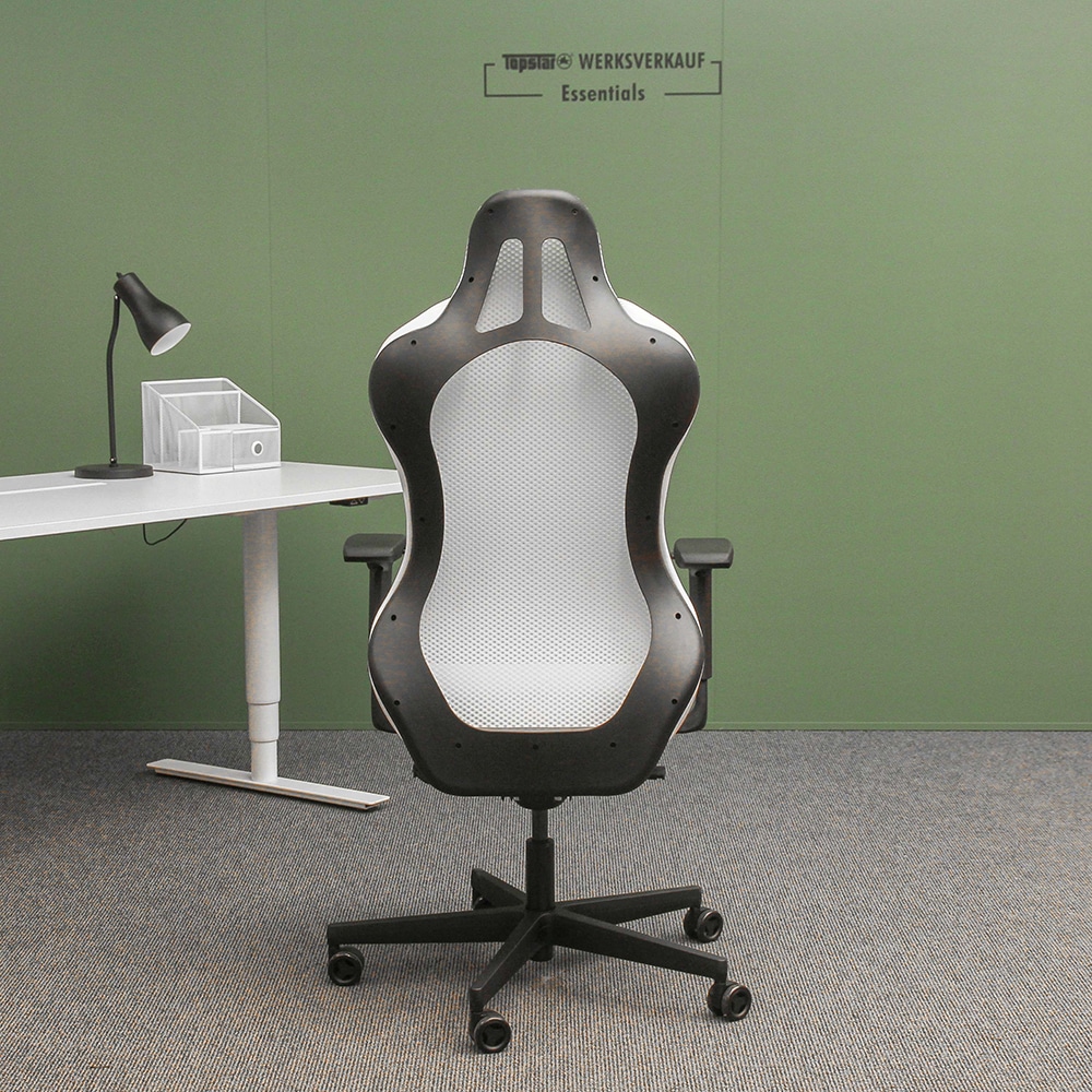 Sitness RS Sport Plus mit Armlehnen TW3 schwarz/weiß Naht pink Sitness RS Sport Plus mit Armlehnen TW3 schwarz/weiß Naht pink