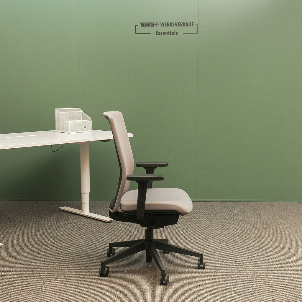 Sitness Airwork G mit Armlehnen O2 schwarz/grau Sitness Airwork G mit Armlehnen O2 schwarz/grau