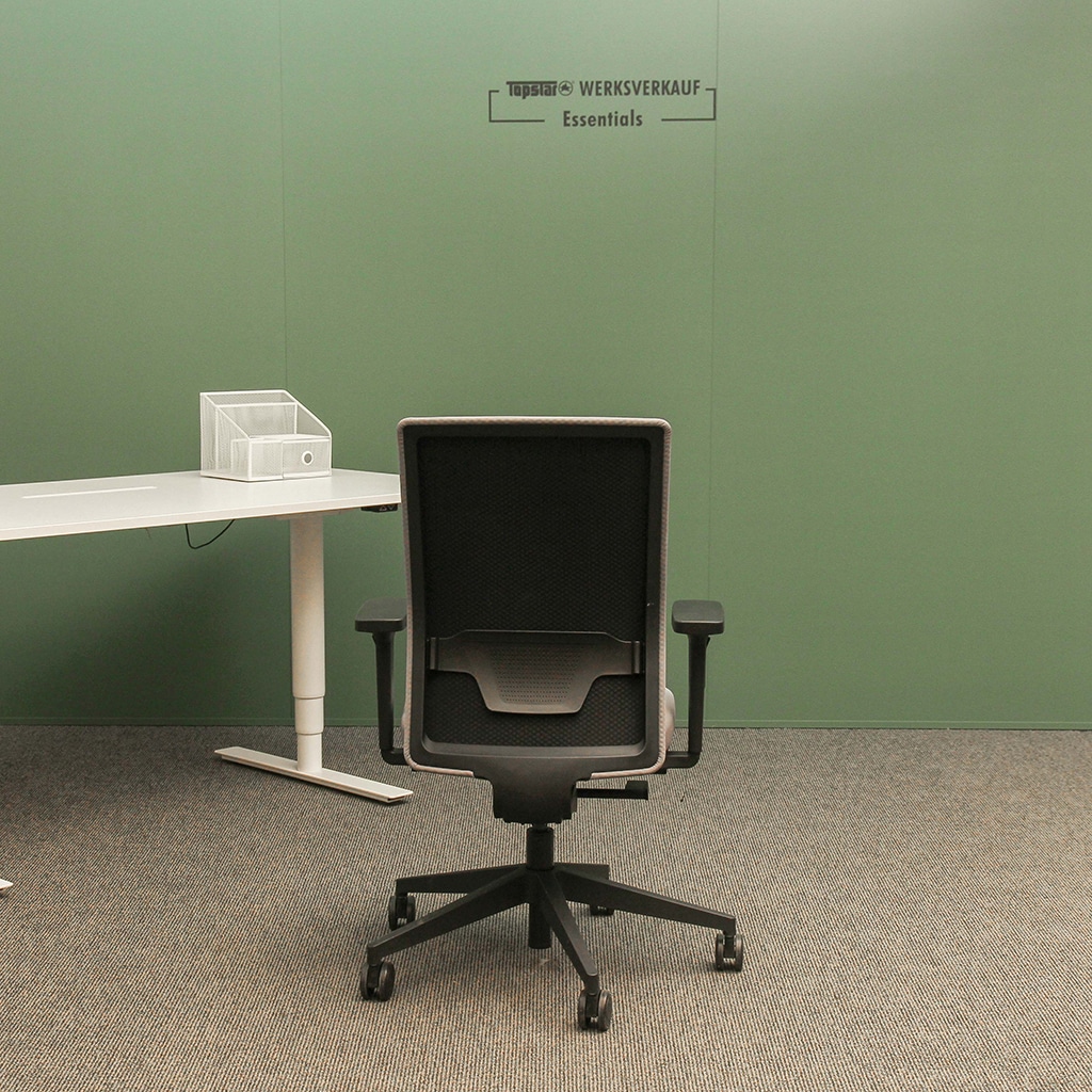 Sitness Airwork G mit Armlehnen O2 schwarz/grau Sitness Airwork G mit Armlehnen O2 schwarz/grau