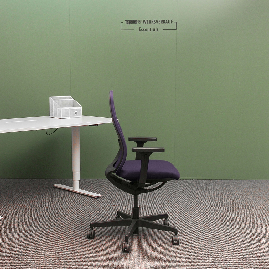 Soft Sitness Art mit Armlehnen O2 schwarz/dunkelviolett Soft Sitness Art mit Armlehnen O2 schwarz/dunkelviolett