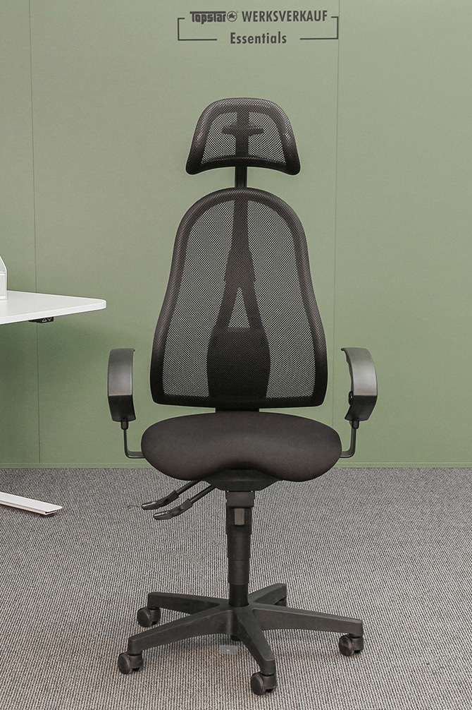 Sitness 45 mit Armlehne U2 schwarz