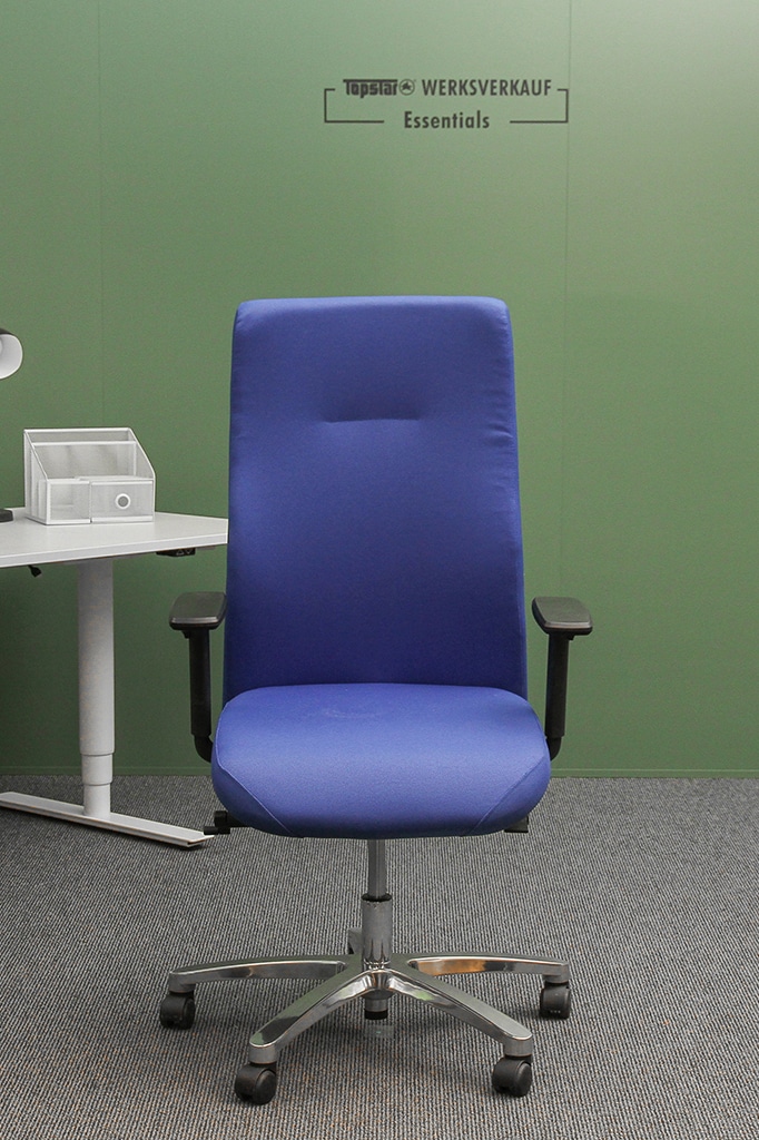 Big Star 20 mit Armlehne TW2 poliert/blau