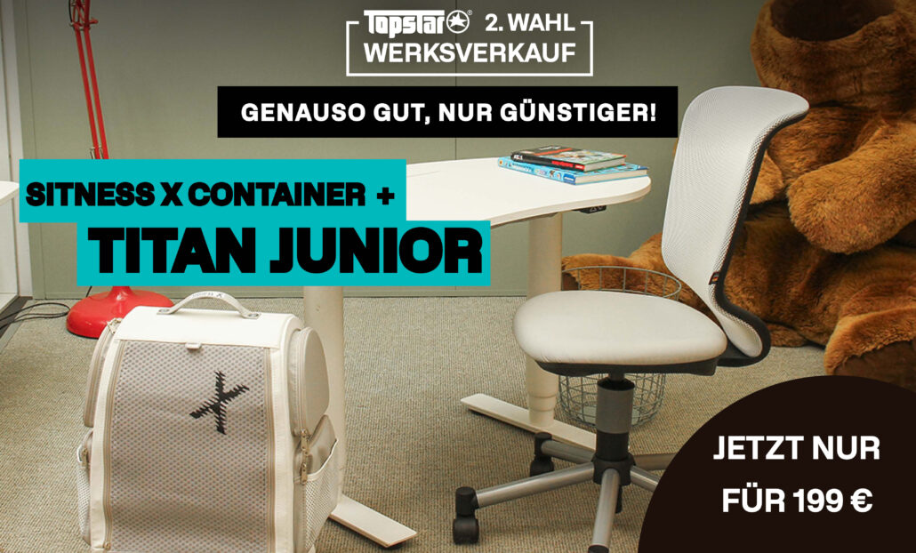 Sitness X Container + Titan Junior  JETZT IM BUNDEL