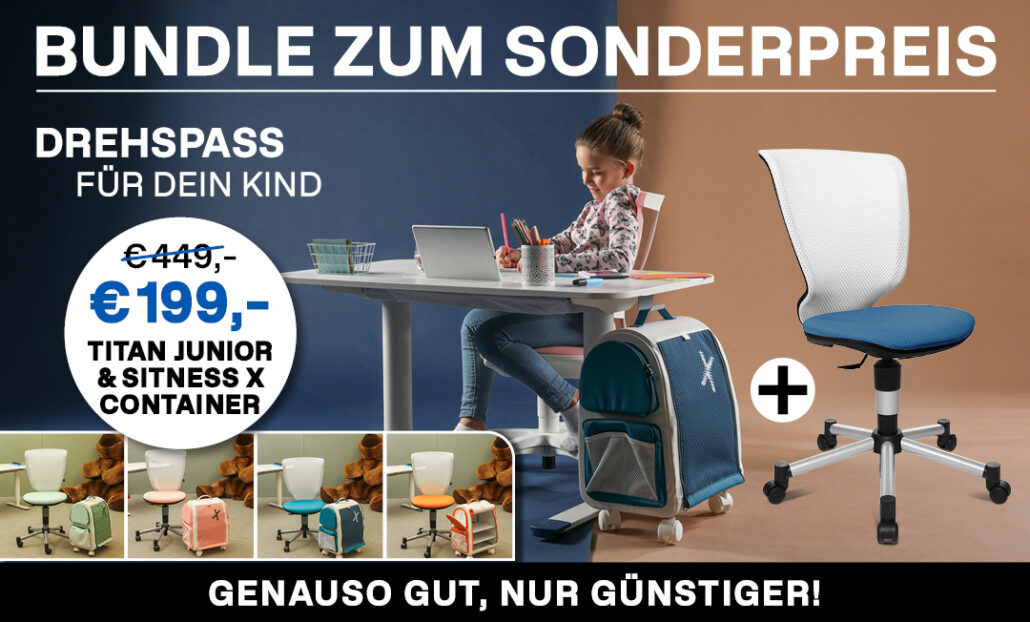 Sitness X Container + Titan Junior JETZT IM BUNDEL