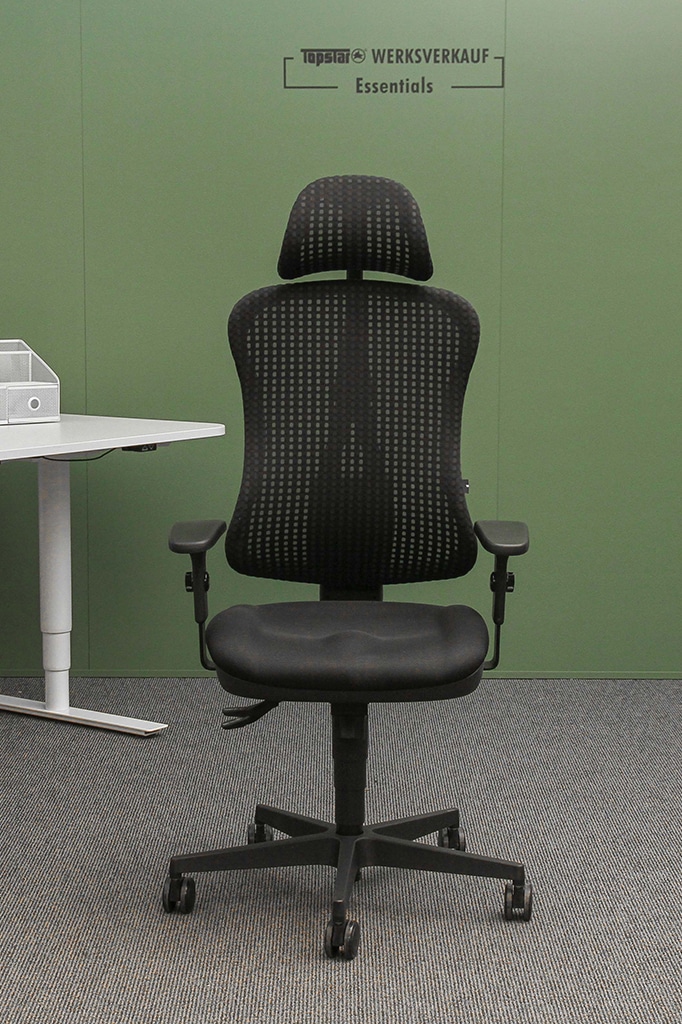 Head Point SY mit Armlehnen und Kopstütze schwarz