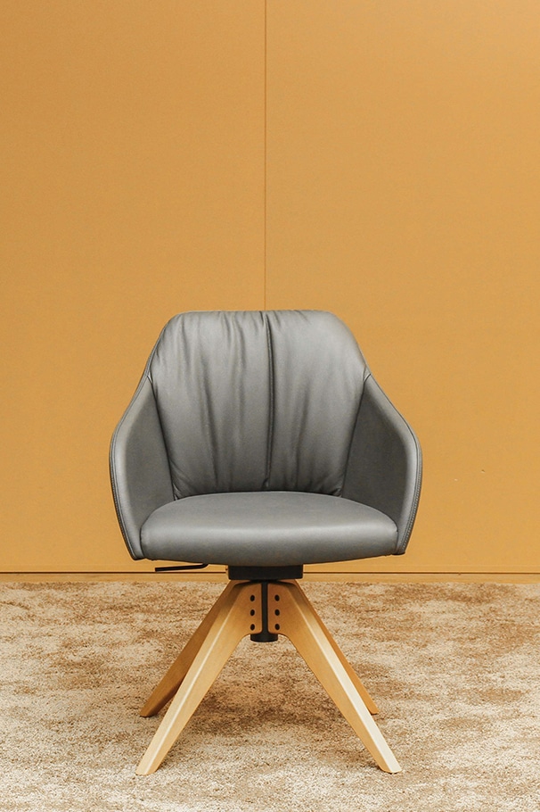 Sitness Urban Valencia Sondermodell Eiche/grau Echtleder