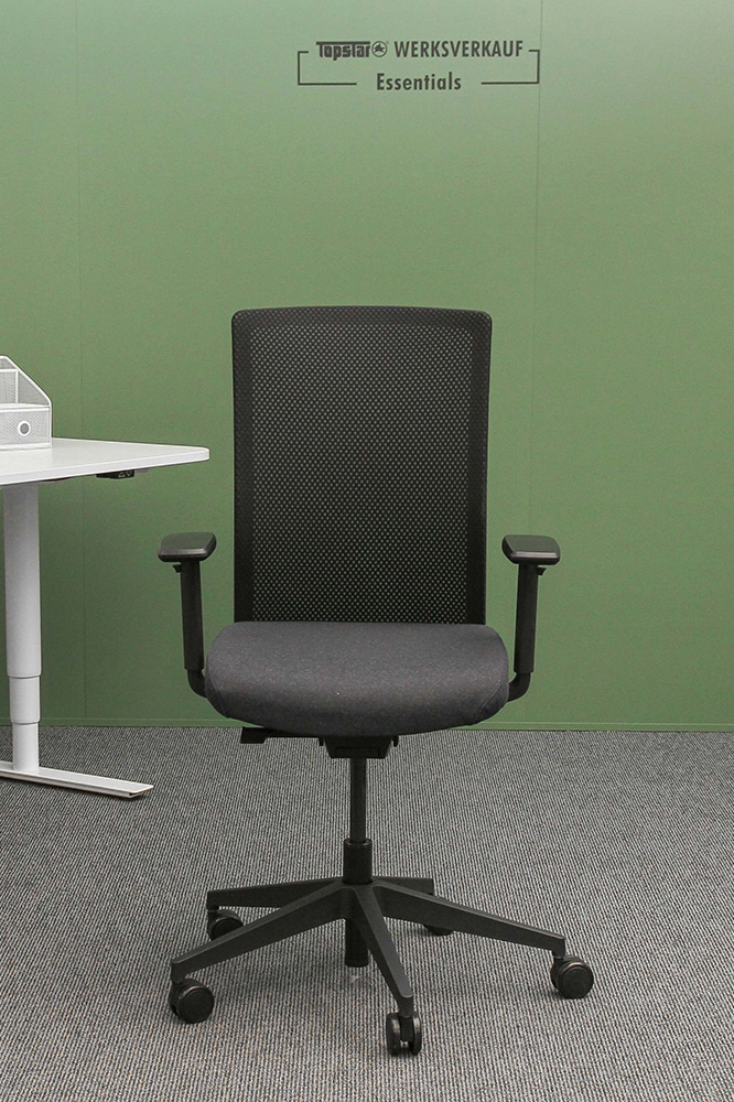 AirWork Ergo mit Armlehnen TW2 schwarz/dunkelblau