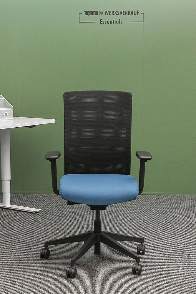 AirWork Ergo mit Armlehnen TW2 schwarz/blau