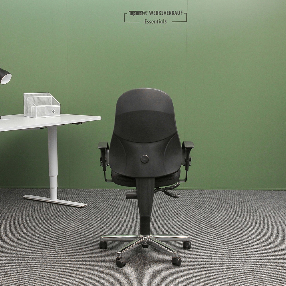 Point 60 mit Armlehne U2 chrom anthrazit Point 60 mit Armlehne U2 chrom anthrazit