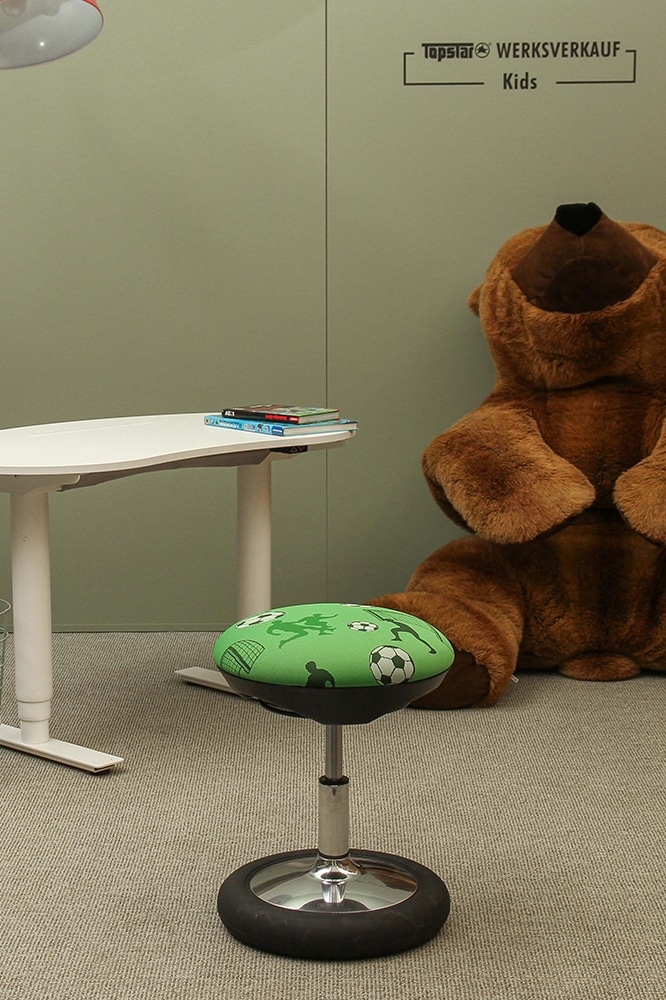 Sitness Kid 20 Net chrom Fußball grün