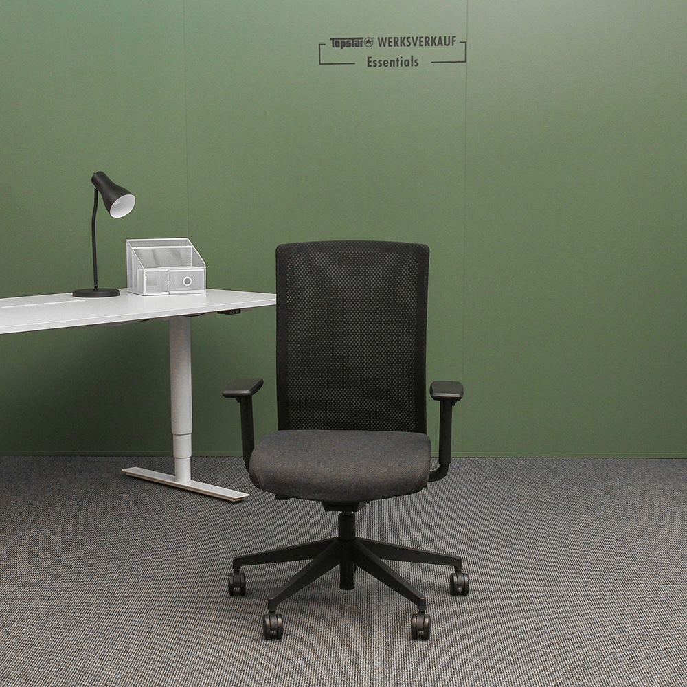 AirWork Ergo mit Armlehnen TW2 schwarz/anthrazit AirWork Ergo mit Armlehnen TW2 schwarz/anthrazit