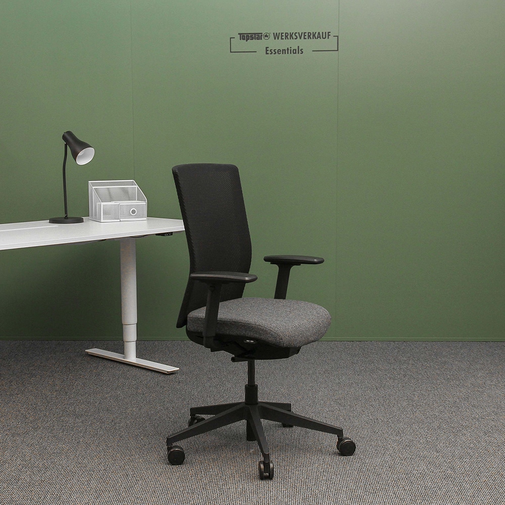 AirWork Ergo mit Armlehnen TW2 schwarz/anthrazit AirWork Ergo mit Armlehnen TW2 schwarz/anthrazit