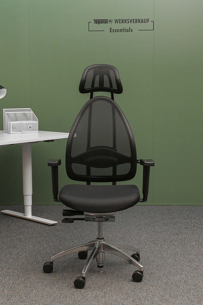 Open Art Deluxe 10 mit Armlehnen T2 poliert/schwarz