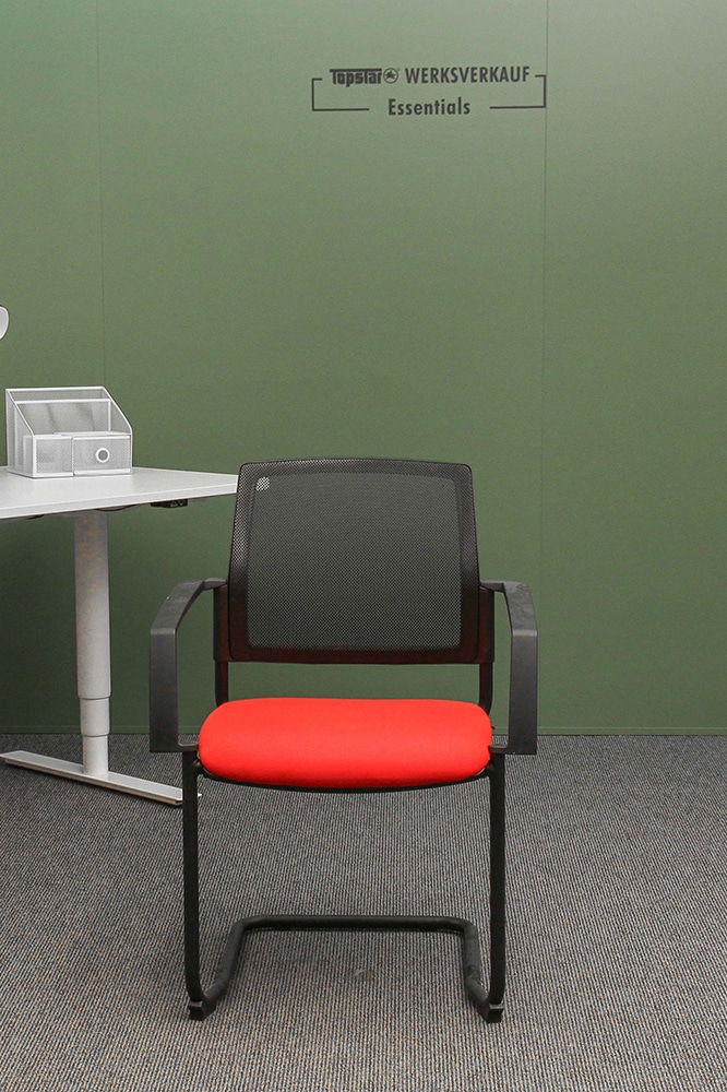 BtoB 20 Netz Armlehnen schwarz/rot