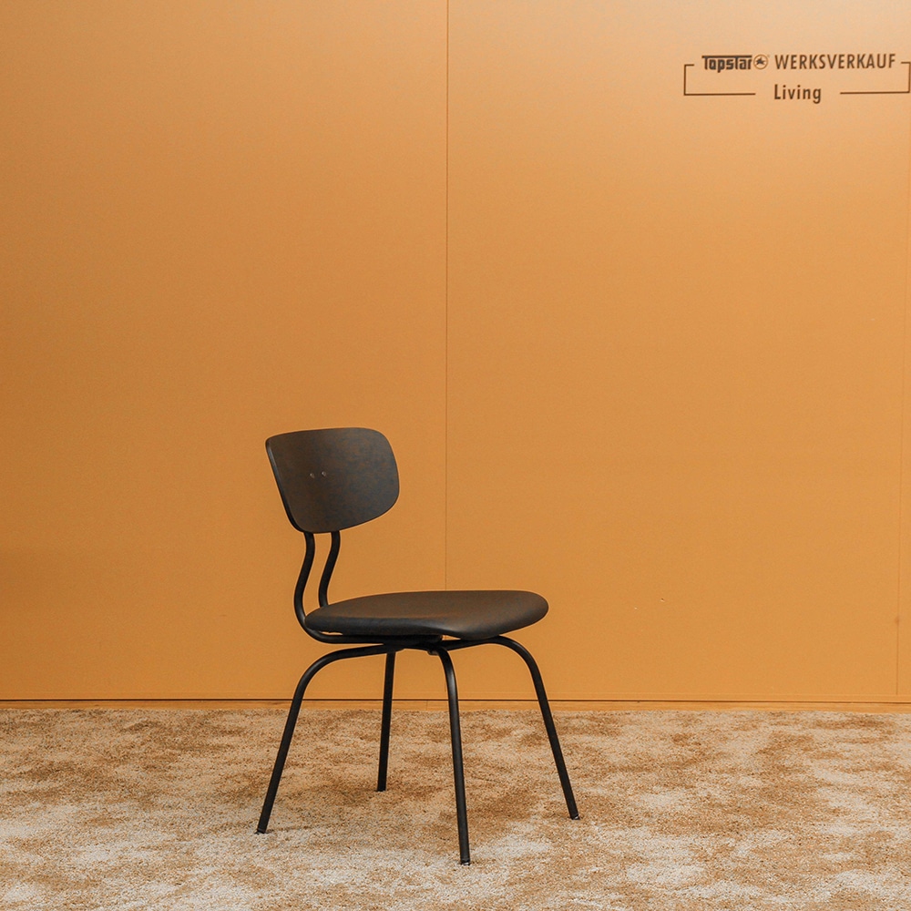 Wagner W-1970 Chair 4-Fuß schwarz/Buche Echtleder Wagner W-1970 Chair 4-Fuß schwarz/Buche Echtleder