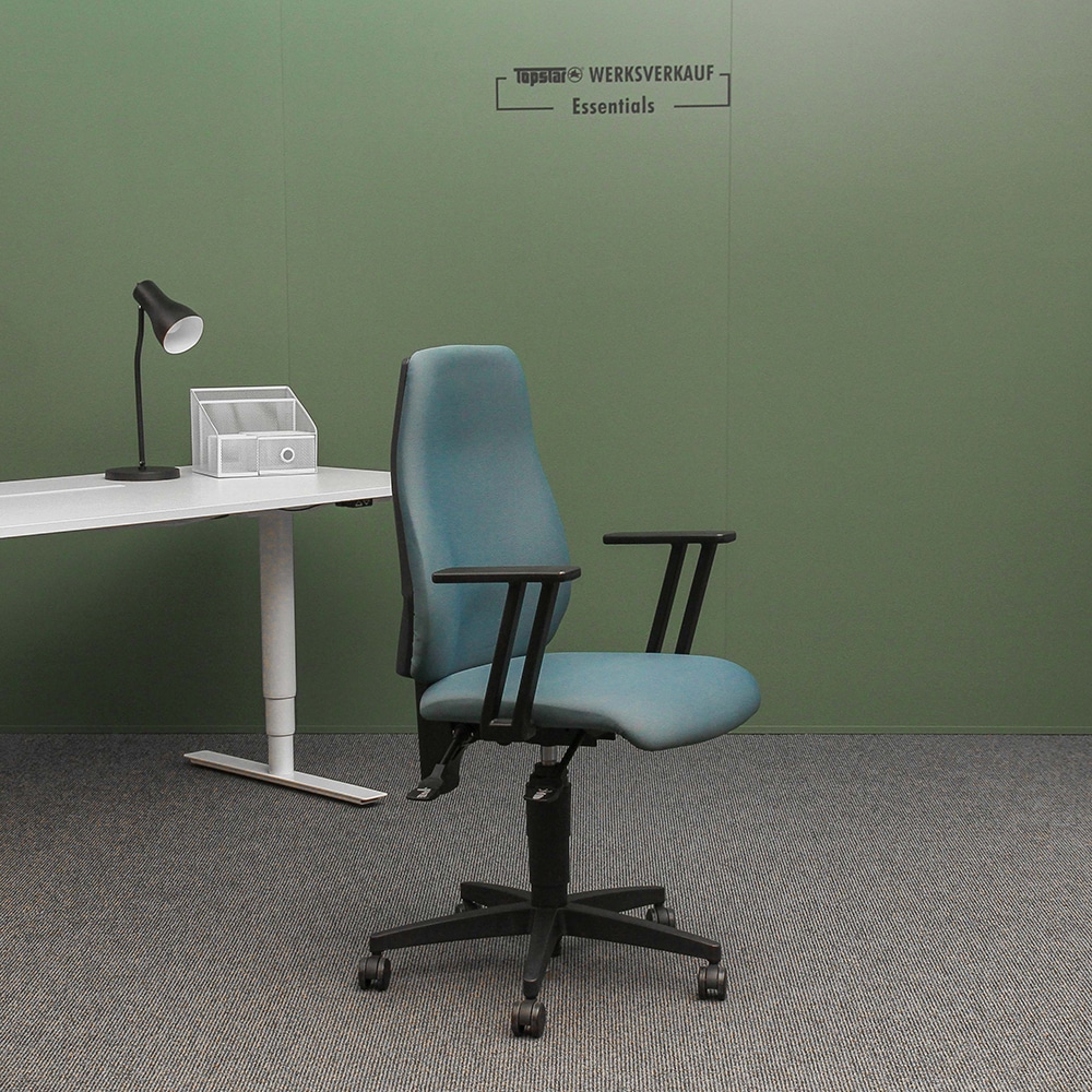 Green Star P mit Armlehnen E4 schwarz/petrol dunkel Green Star P mit Armlehnen E4 schwarz/petrol dunkel