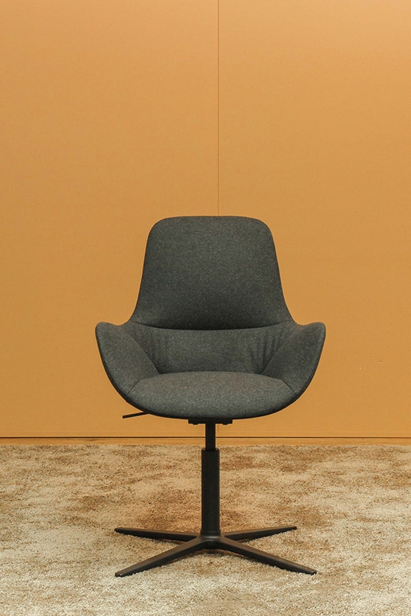 Wagner W-Club Compact 4-Fuß schwarz/anthrazit