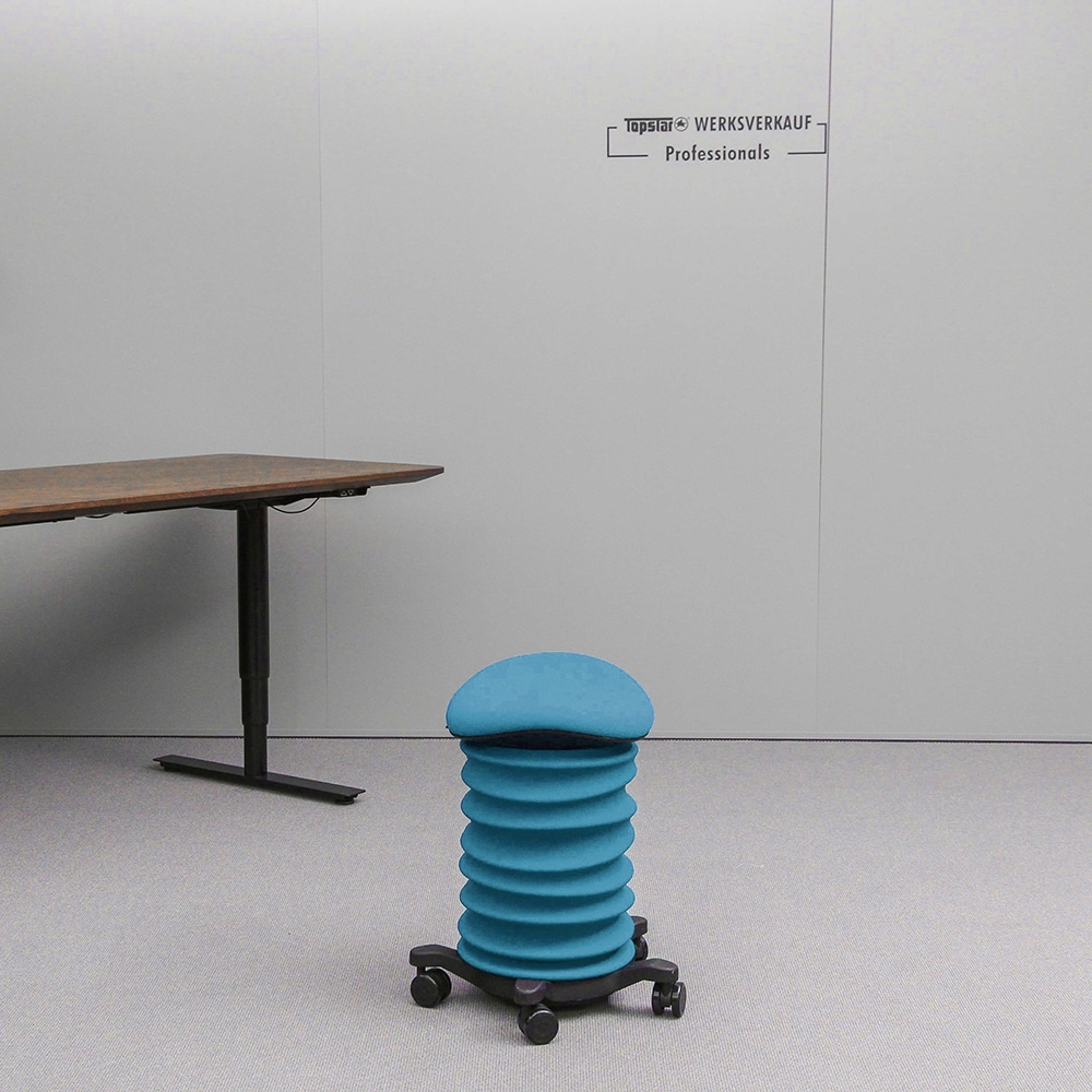 Sitness 4D mit Rollen schwarz/petrol Sitness 4D mit Rollen schwarz/petrol