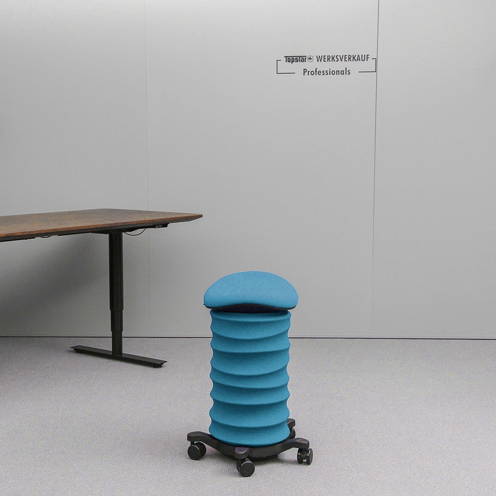 Sitness 4D mit Rollen schwarz/petrol Sitness 4D mit Rollen schwarz/petrol