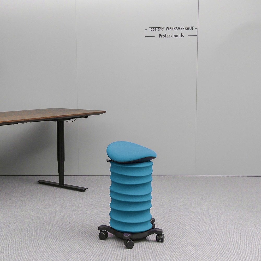 Sitness 4D mit Rollen schwarz/petrol Sitness 4D mit Rollen schwarz/petrol