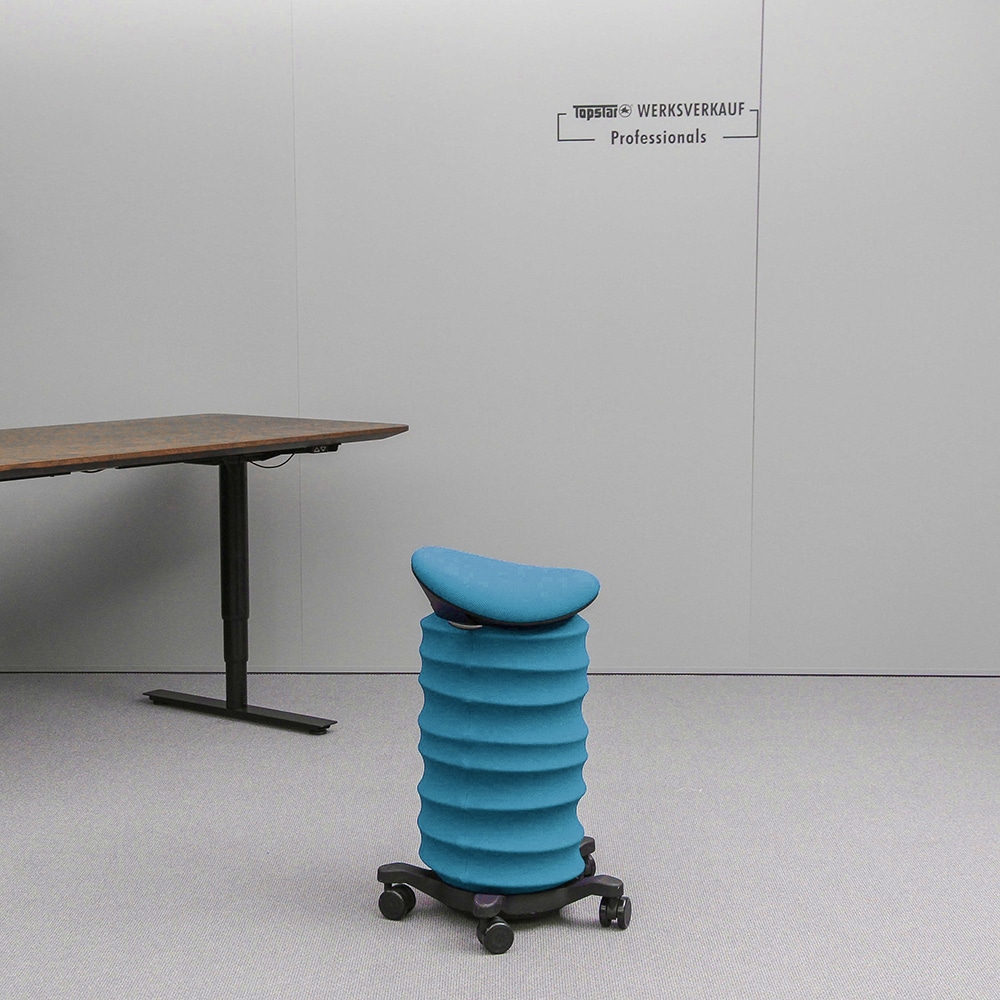 Sitness 4D mit Rollen schwarz/petrol Sitness 4D mit Rollen schwarz/petrol