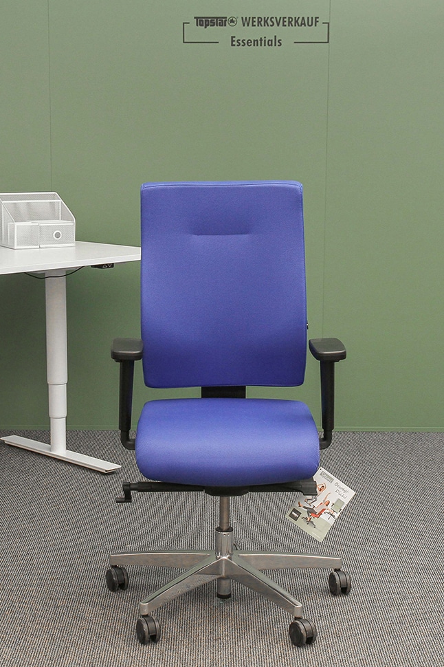 Sitness 70 mit Armlehnen blau PS79BHW56