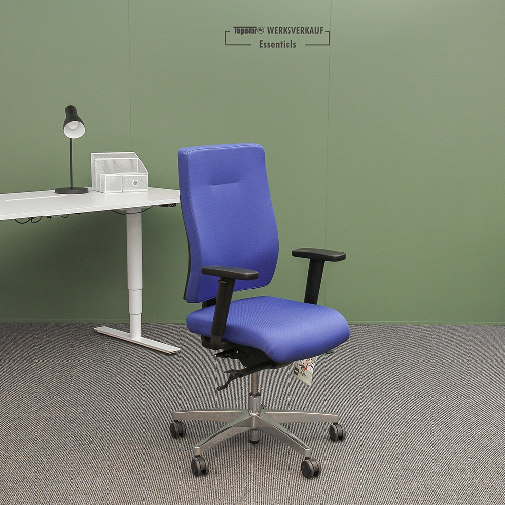 Sitness 70 mit Armlehnen blau PS79BHW56 Sitness 70 mit Armlehnen blau PS79BHW56