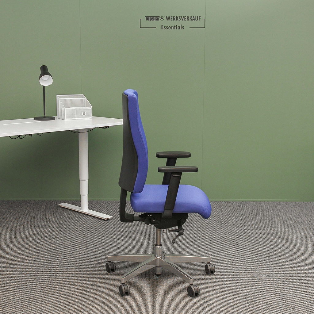 Sitness 70 mit Armlehnen blau PS79BHW56 Sitness 70 mit Armlehnen blau PS79BHW56