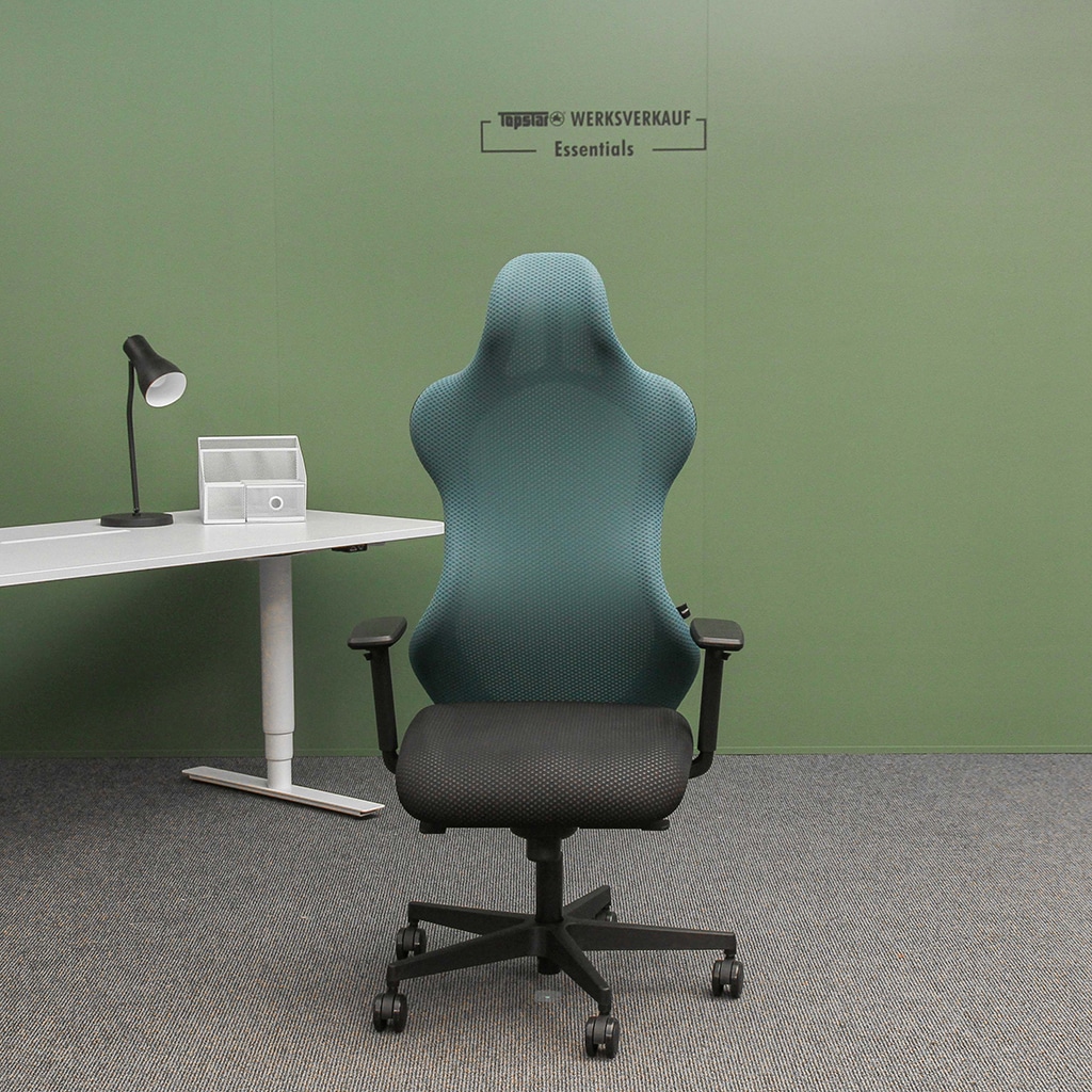 Sitness RS Sport mit Armlehnen schwarz/petrolblau Sitness RS Sport mit Armlehnen schwarz/petrolblau