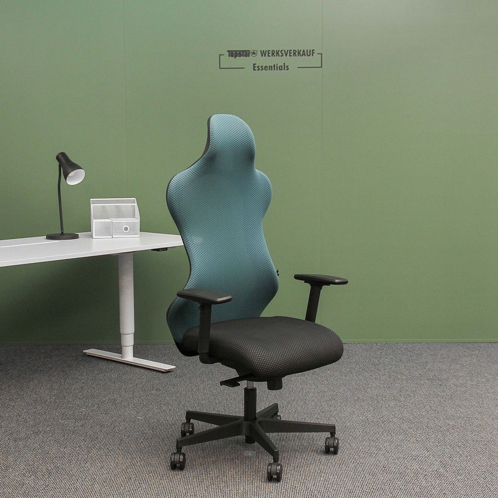 Sitness RS Sport mit Armlehnen schwarz/petrolblau Sitness RS Sport mit Armlehnen schwarz/petrolblau