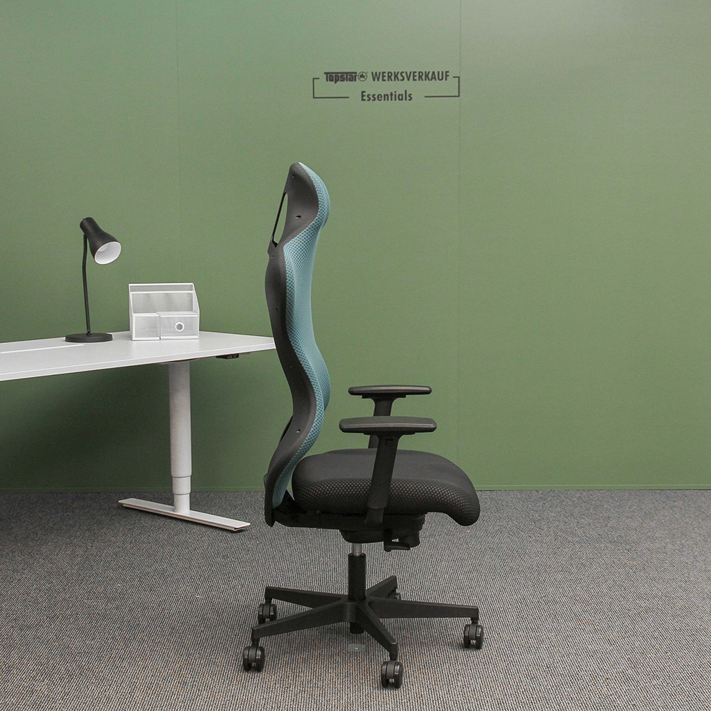 Sitness RS Sport mit Armlehnen schwarz/petrolblau Sitness RS Sport mit Armlehnen schwarz/petrolblau