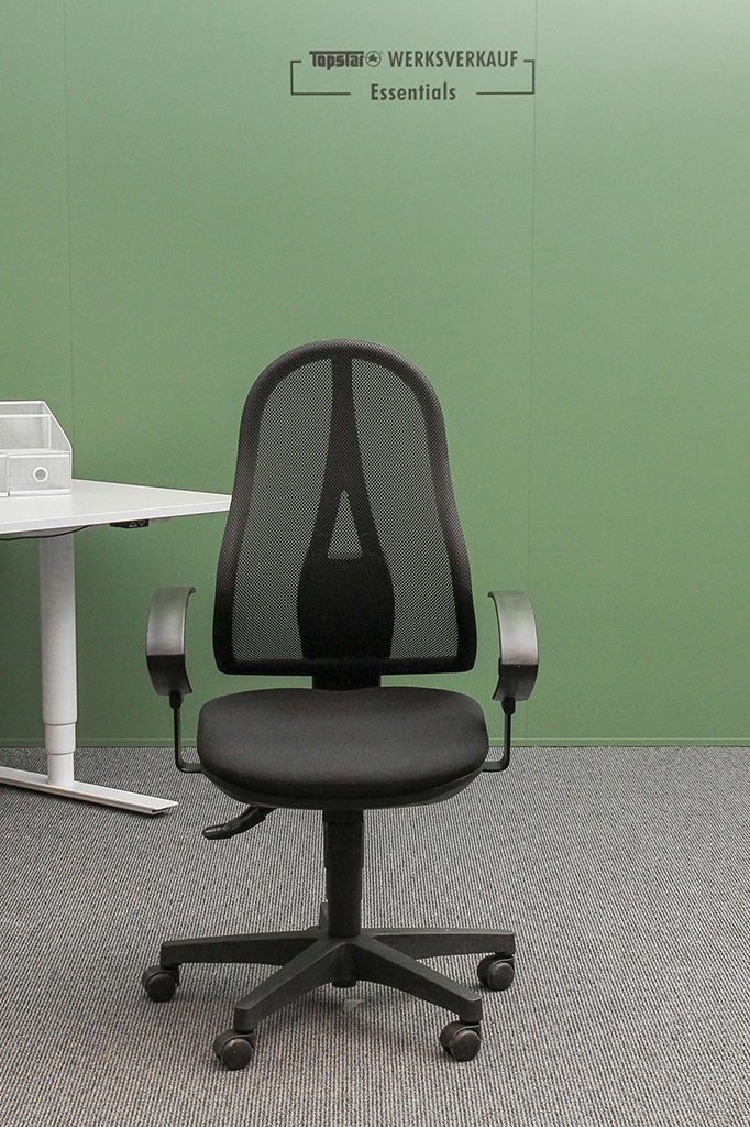 Open Point SY mit Armlehnen U2 schwarz/schwarz OP20UG20