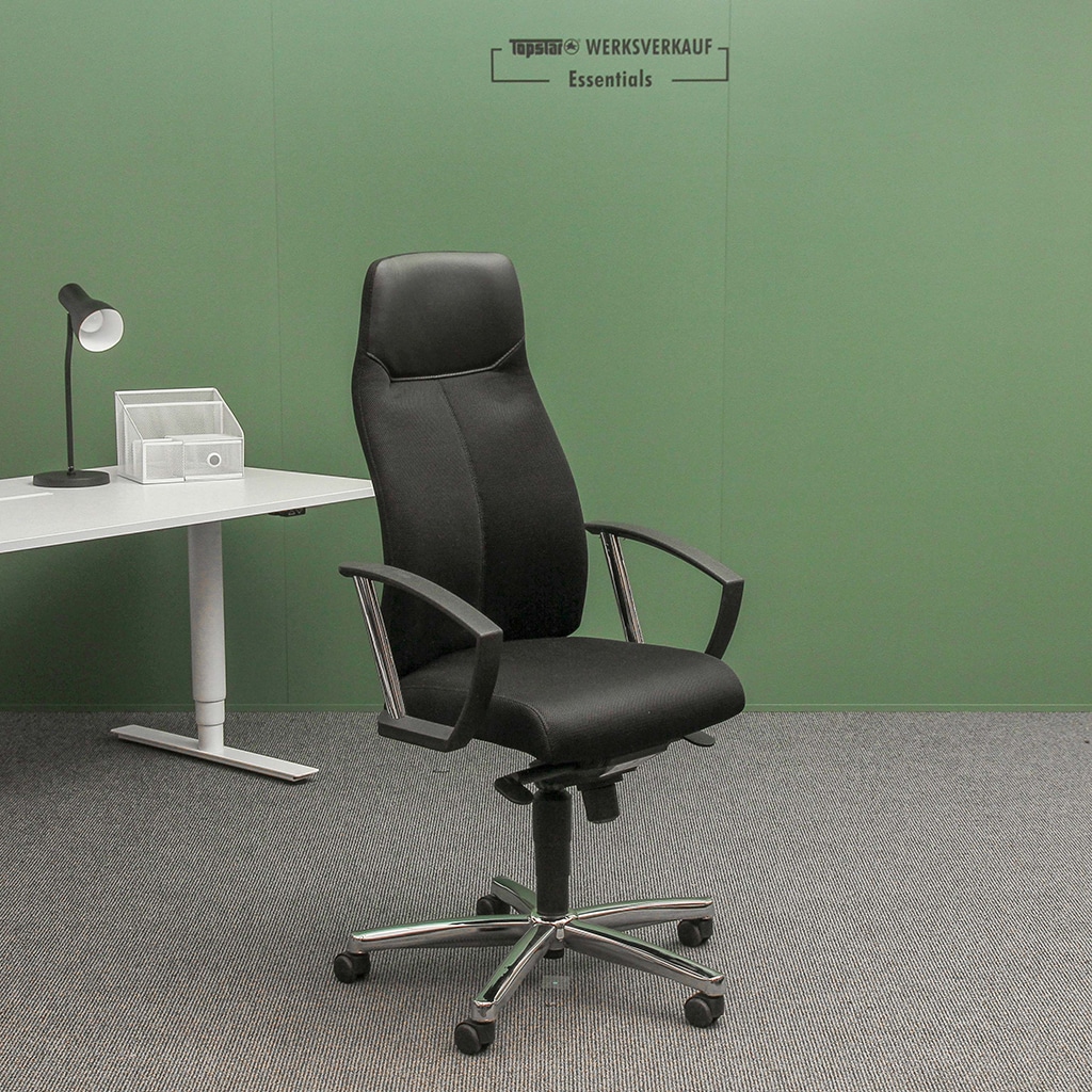 High Sit Up mit Armlehne A1 chrom/schwarz SU39ABG0 High Sit Up mit Armlehne A1 chrom/schwarz SU39ABG0