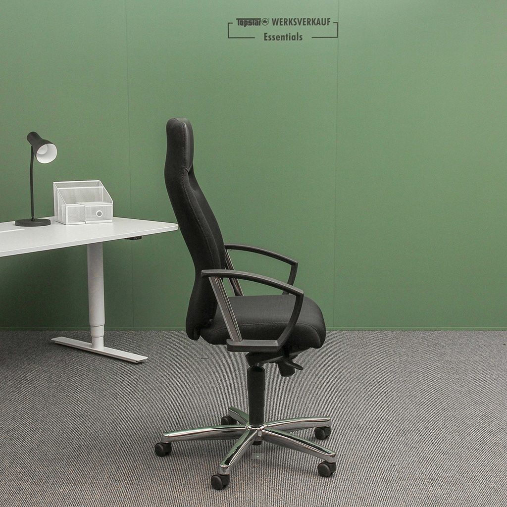 High Sit Up mit Armlehne A1 chrom/schwarz SU39ABG0 High Sit Up mit Armlehne A1 chrom/schwarz SU39ABG0