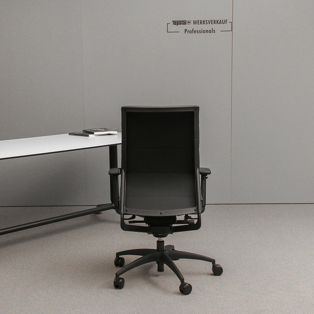 Wagner Ergo Medic 100-4 mit Armlehnen schwarz/dunkelgrau Wagner Ergo Medic 100-4 mit Armlehnen schwarz/dunkelgrau