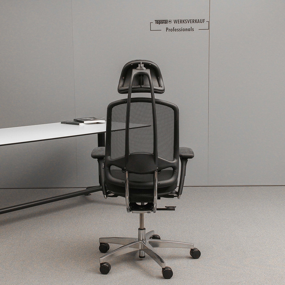 Wagner Alu Medic 10 Lim. Somo mit Armlehnen poliert/Echtleder schwarz Vintage Wagner Alu Medic 10 Lim. Somo mit Armlehnen poliert/Echtleder schwarz Vintage