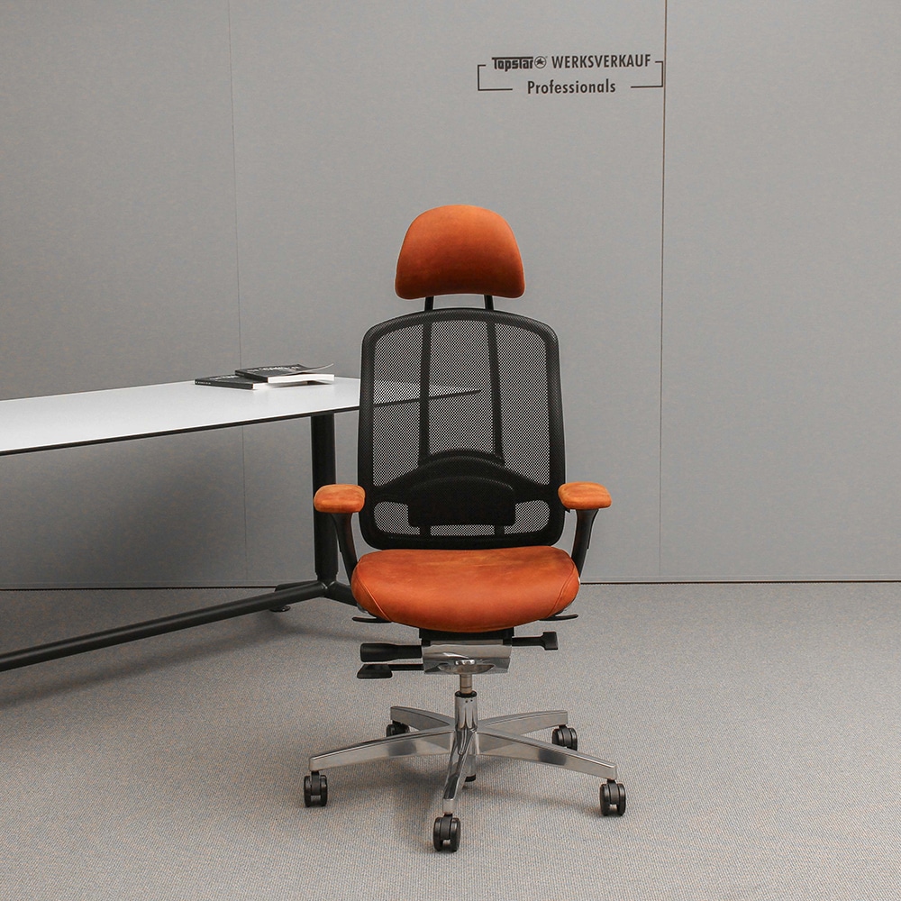 Wagner Alu Medic 10 Lim. Somo mit Armlehnen poliert/Echtleder cognac Vintage Wagner Alu Medic 10 Lim. Somo mit Armlehnen poliert/Echtleder cognac Vintage