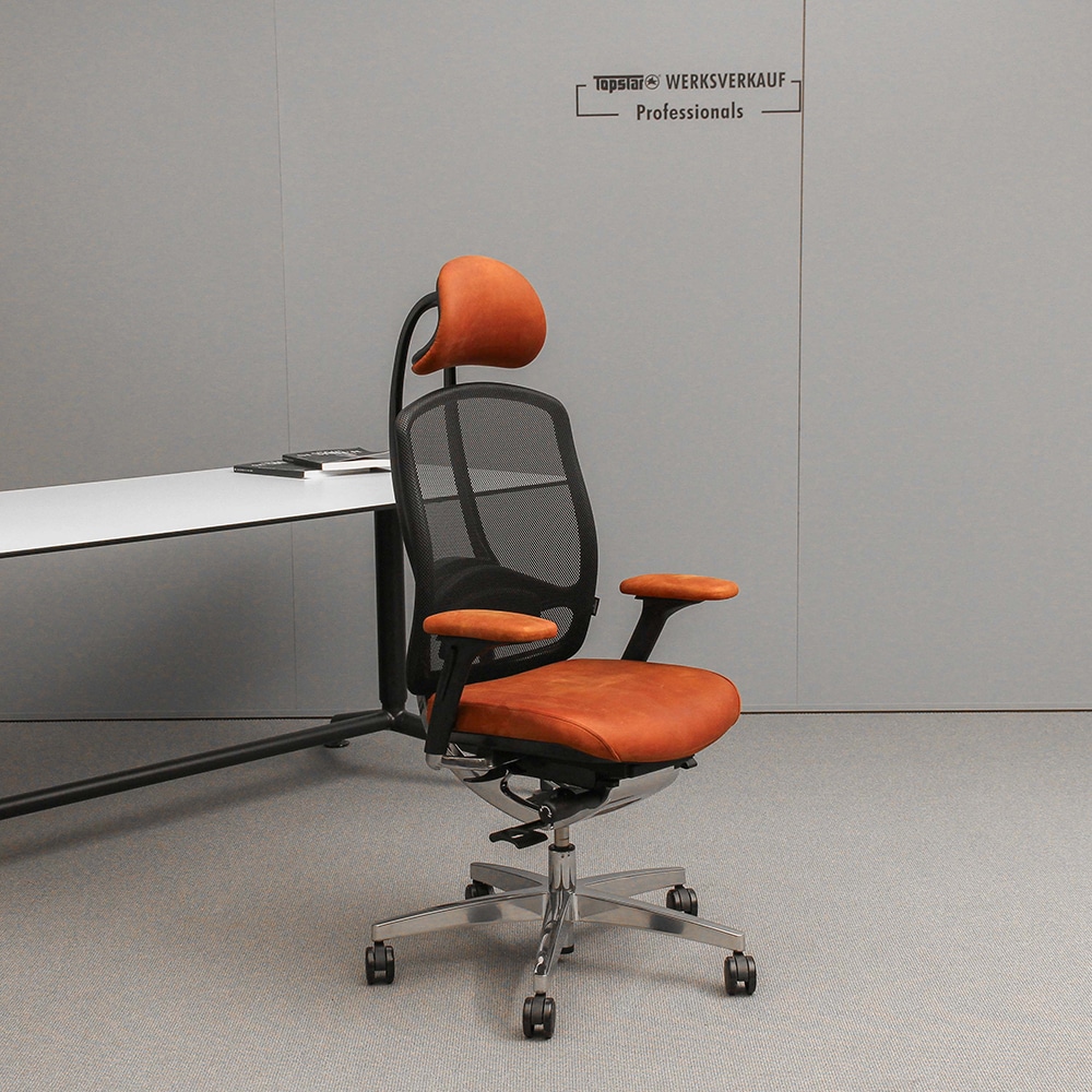 Wagner Alu Medic 10 Lim. Somo mit Armlehnen poliert/Echtleder cognac Vintage Wagner Alu Medic 10 Lim. Somo mit Armlehnen poliert/Echtleder cognac Vintage