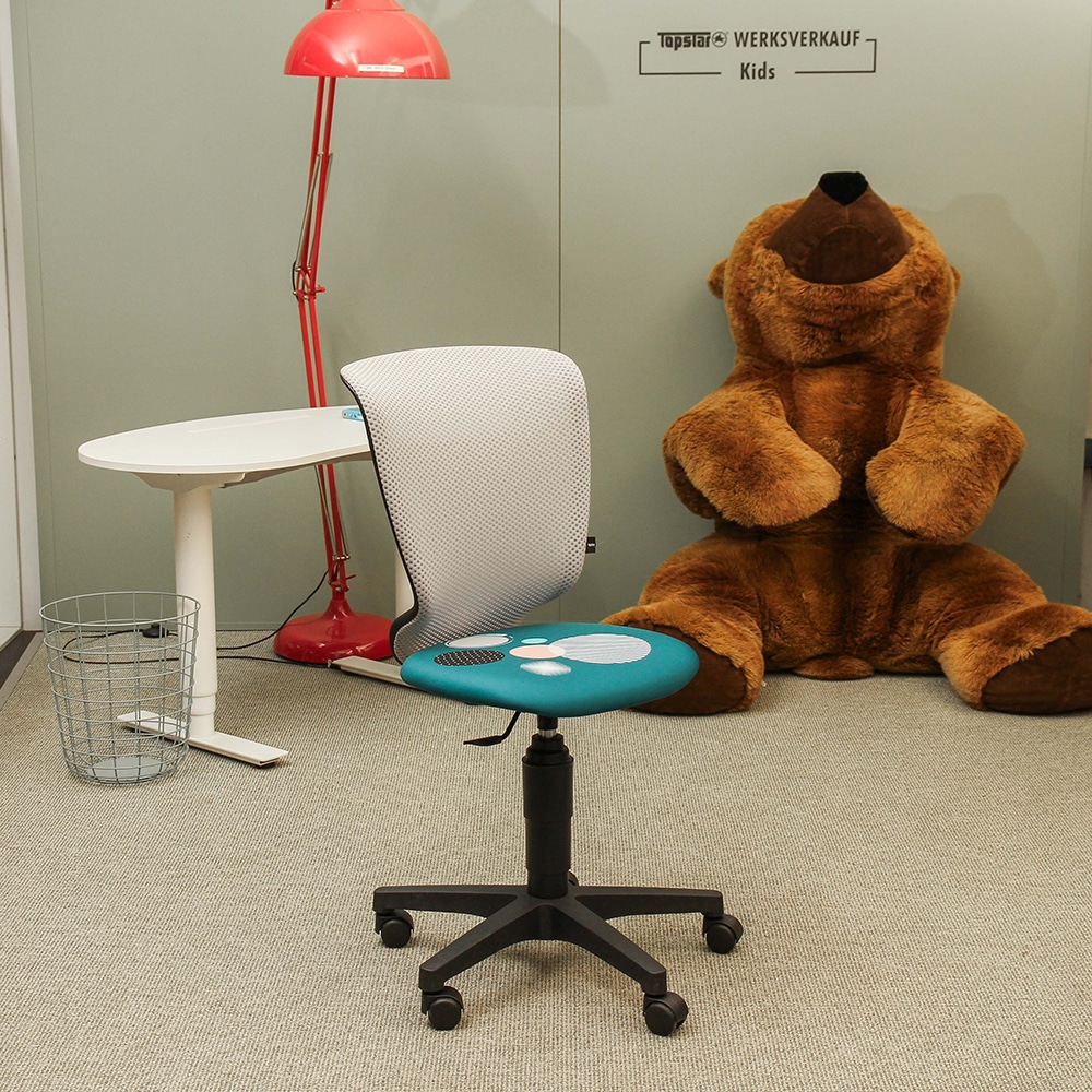 Titan Junior petrol-grau Motiv Punkte Titan Junior petrol-grau Motiv Punkte