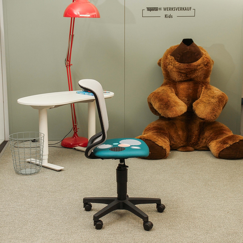 Titan Junior petrol-grau Motiv Punkte Titan Junior petrol-grau Motiv Punkte